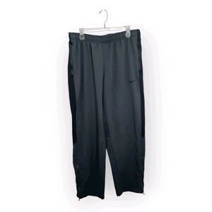 Nike Men's Size XL Athletic Pants Workout Training Running Dark Gray Dri-Fit